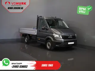 MAN TGE 2.0 DSG Aut. Open Laadbak 340x204x40/ Facelift/ LED/ Virtual Cockpit/ Carplay/ Pick Up/ Came