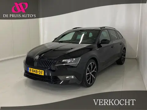 Skoda Superb Combi 2.0 TSI 4x4 Sportline Business 280pk Panodak 19inch Sportstoel Navigatie Trekhaak