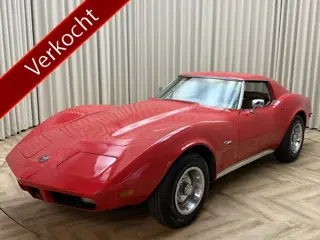 Chevrolet Corvette C3 Targa / Matching Numbers / 1973 / One Year Only Chroom Bumper / Edelbrock