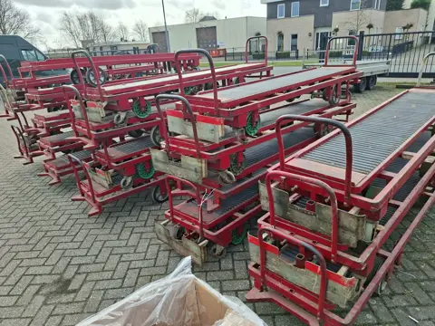 40 stuks Buisrail oogstkarren 42.5