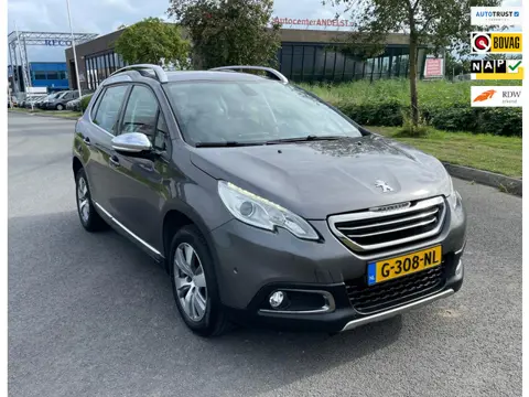 Peugeot 2008 1.2 PureTech Active, Cruise, Pdc, Navi, Lmv, Half leder, Climate control, Goed oh, Mooi