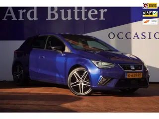 Seat Ibiza 1.0 TSI 116PK FR Business Intense Plus+Leder+Vitrual+Navigatie+camera+stoel-verw+18"lmv =