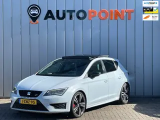 Seat Leon 2.0 TSI Cupra 280 DSG ORG NL|PANO|LEER|UITLAATKLEPSYSTEEM|STOELVRM|DUALCLIMATEZONE|BREMBOS