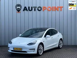 Tesla Model 3 Long Range AWD 75 kWh SOH 91 % DEALER OND
