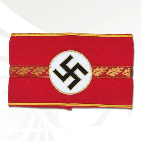 NSDAP,Armband,Regionaal,Kantoor,Leider,WWII