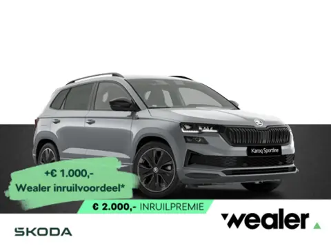 Škoda Karoq Sportline Ultimate 1.5 TSI 150 PK DSG | Automaat | Trekhaak | Panoramadak | Led Matrix v
