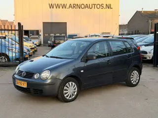 Volkswagen Polo 1.2-12V 5 DEURS, AIRCO, NIEUWE KOPPELINGSSET, ELEK-RAMEN, RADIO-CD-MP3-USB, AIRBAGS,