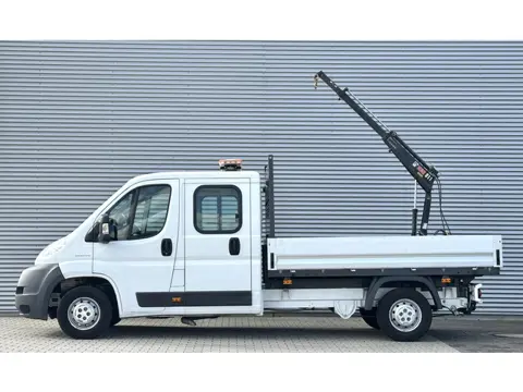 Fiat Ducato 33 2.3 HIAB CRANE DC Dubbele cabine met Kraan