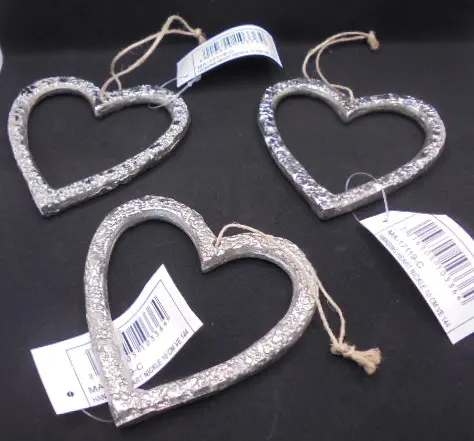 HARTEN HANGERS METALEN 10 cm Nieuw