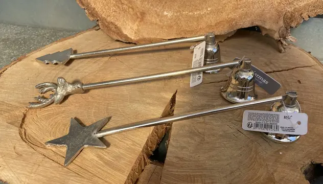 KAARSEN DOVER ALUMINIUM KERST 3 AFBEELDINGEN NIEUW