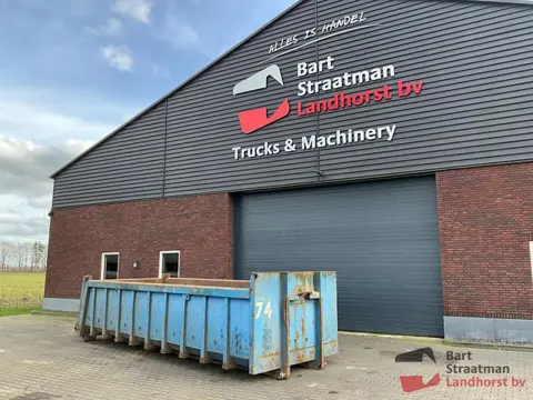 Container kabel haakarm systeem 18m3 met achterklep. BS1938