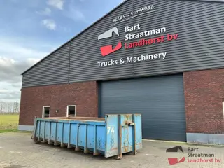 Container kabel haakarm systeem 18m3 met achterklep. BS1938