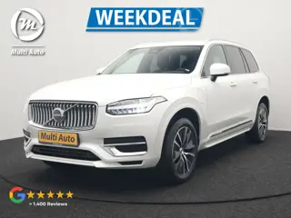 Volvo XC90 T8 Recharge AWD LONG RANGE PHEV 456pk 7-Persoons Dealer O.H | Trekhaak Af Fabriek | Adapt