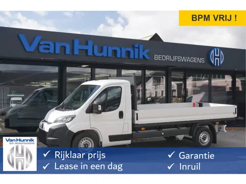 Citroën Jumper 35 Heavy 2.2 180PK Open laadbak L3 Automaat BPM VRIJ!! Clima, Navi, Camera LED koplam
