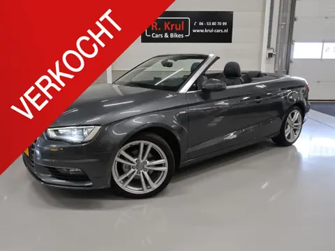 Audi A3 Cabriolet 1.4 TFSI 2x S-Line Airco-ecc Sportstoelen Half Leer 18 inch Sportvelgen Cruise con