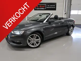 Audi A3 Cabriolet 1.4 TFSI 2x S-Line Airco-ecc Sportstoelen Half Leer 18 inch Sportvelgen Cruise con
