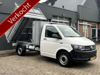 Volkswagen Transporter 2.0 TDI L2H1 150pk Pick-up Kipper open laadbak Airco Cruise controle Trekhaak