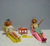 Barbie en Skipper in de zon [POP138]
