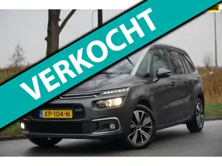 Citroen Grand C4 Picasso 1.2 130pk Shine 7-persoons | Gris Platinium | Carplay/Clima/Cruise - Ruim &