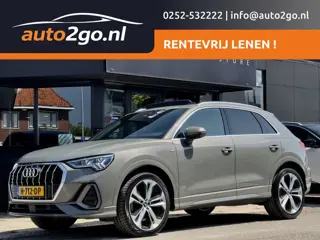 Audi Q3 35 TFSI AUT7 3X S-LINE. PANODAK LEDER NAVI CAMERA DIGI-DASH APPLE-CARPLAY LED LMV-20INCHE PD