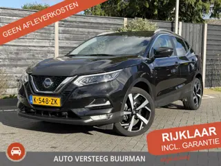 Nissan Qashqai Tekna 1.3 DIG-T 160PK DCT7 Automaat Navigatie, Rondomzichtcamera, Keyless, Dodehoekde