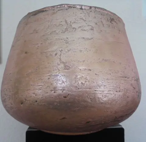 WINDLICHT PINK ZILVER HOOG 15,5 CM GROOT NIEUW