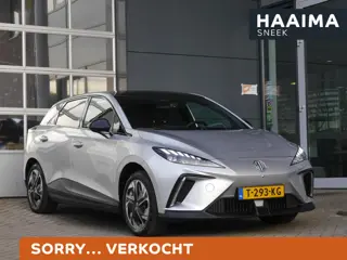 MG MG4 Electric Luxury 64 kWh | Camera rondom |  Half Lederen bekleding | Warmtepomp | Climate contr
