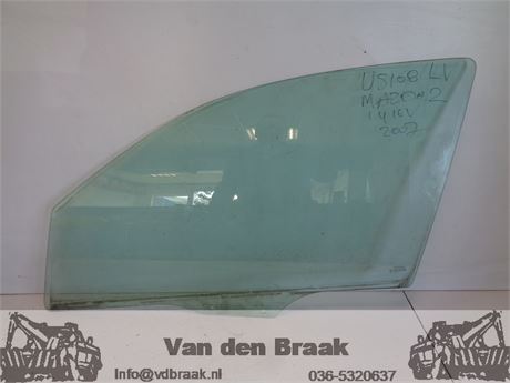 Mazda 2 5drs 2003-2007 Portierruit links voor
