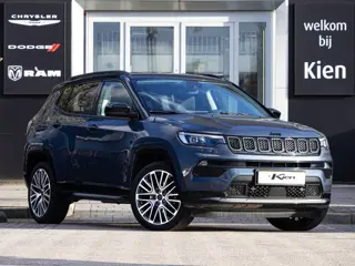 Jeep Compass 1.5T e-Hybrid S | Lederen bekleding met memory | Stoel verkoeling | ACC | LED |
