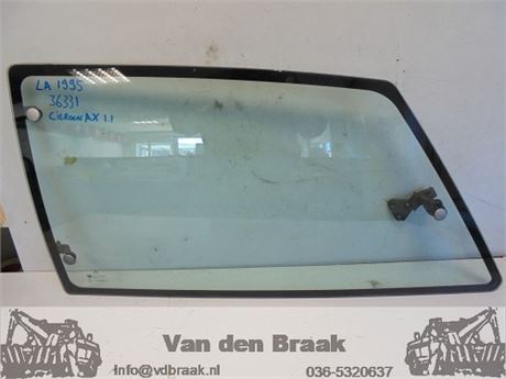 Citroen AX 3 drs 1987-1996 Zijruit links achter (klap)