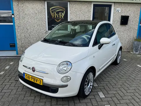 Fiat 500 1.2 Lounge Pano (bj 2011, automaat)