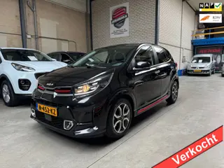 Kia Picanto GT-Line NW MODEL 1E EIGENAAR NL AUTO NAP NANI/CAMERA VOL LEDER CRUISE LED PDC LMV ECC!!