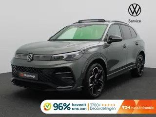 Volkswagen Tiguan 1.5 eHybrid R-Line Edition 272PK DSG SOH 100%, Pano-Schuifdak, Trekhaak, Black Sty