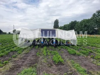 De Jongh Machines Solar Onkruidbed / onkruidplatform – 8 personen, elektrisch aangedreven