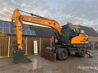 Hyundai HW160 Wheel Excavator (bj 2017)