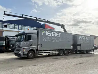 Mercedes-Benz Actros 2645 6X2 MET PK19001 EN 2AS ROYEN AANHANGWAGEN
