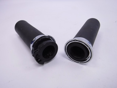 Used handvatrubberset met chrome rand /A