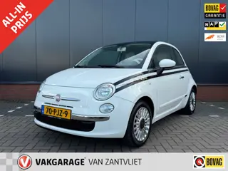 Fiat 500 1.2 Lounge (12 mnd BOVAG garantie)