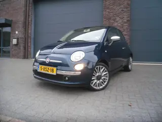 Fiat 500 TwinAir Turbo Cult Panoramadak Clima Leer