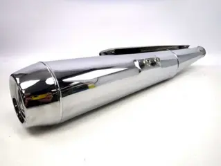 Used uitlaat v7 cafe 750 links met klem