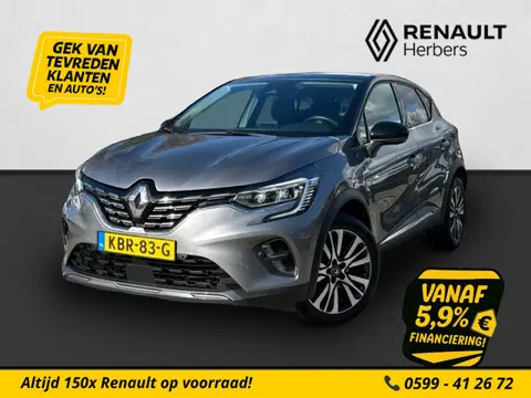 Renault Captur 1.6 E-Tech Hybrid 145 Initiale Paris PANO / 360 CAMERA / STOEL&STUURVERW. / VOL-LEDER