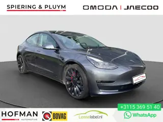 Tesla Model 3 Performance AWD 75 kWh SOH 95% | Pano | Stoelverw |