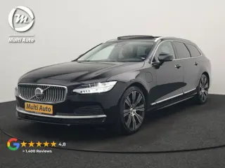 Volvo V90 T8 AWD Inscription Exclusive LONG RANGE PHEV 394pk Dealer O.H. | Panodak | Head Up | Adapt