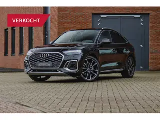 Audi Q5 Sportback 50 TFSI e S edition | Luchtvering | Pano | Memory | B&O | Top View | Carbon