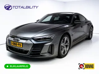 Audi e-tron GT 93 kWh | Luchtvering | Panoramadak | Daytona grijs | Leer | 20" LMV | Stoelverwarming