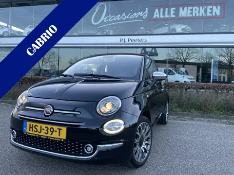 Fiat 500C 1.2 Lounge Airco - Apple carplay - Cruise control - Parkeersensor achter - Navigatiesystee