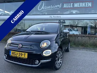 Fiat 500C 1.2 Lounge Airco - Apple carplay - Cruise control - Parkeersensor achter - Navigatiesystee