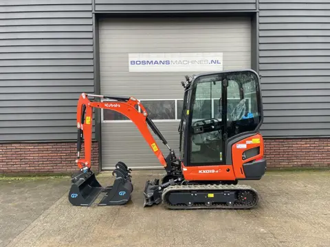 Kubota KX019 minigraver NIEUW €440 LEASE