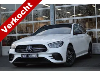 Mercedes-Benz E-Klasse Estate 300 e AMG Led Leder Panorama Memory Burmester Camera 360 Keyless Pdc