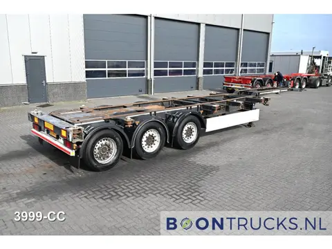 Schmitz Cargobull SCF 24 | 2x20-30-40-45ft HC * LIFT AXLE * DISC * 2x EXTENDABLE * NL TRAILER * APK 